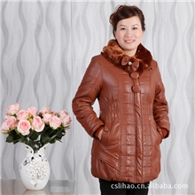 2013冬款女式棉衣外套妈妈装韩版棉服常熟厂家批发中老年