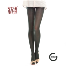 东方缘6115薄款多彩瘦腿袜连裤袜4色可选
