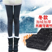 厚！厚！孕妇装冬装新款孕妇托腹裤子长款打底裤加厚不倒绒