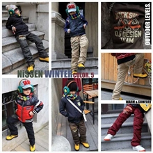 外贸冬款儿童棉裤中大童棉夹裤儿童加厚棉裤