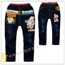 儿童休闲长裤童棉裤男童牛仔长裤子厂家批发常熟产地童裤