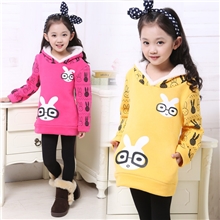 毛毛虫童装女大童秋装秋冬款韩版时尚长袖大卫衣外套韩版卫衣