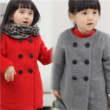 【衣库】2013秋冬新款外套最潮流韩版女童气质风衣东莞厂家直销