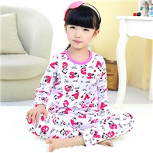 儿童保暖内衣批发不倒绒保暖中小儿童保暖内衣套装淘宝热卖