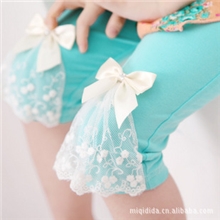 米奇丁当童装打底裤2013女儿童韩版流行热销夏装七分打底裤13275