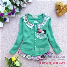 童装批发女童海伦之星女款开衫春秋款小外套淘宝爆款1-4岁童