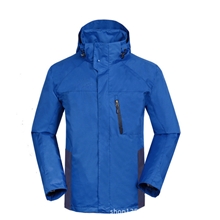 厂家直销无标光版户外冲锋衣批发OEM加工男款防寒两件套可绣LOGO