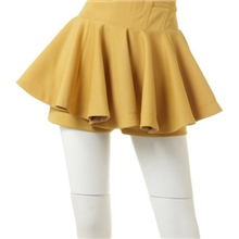 2013秋冬snidel同款特殊泡沫记忆面料高腰假口袋蓬蓬裙裤