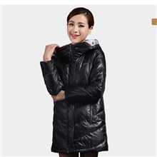 YESHON雁皇2013新款正品羽绒服女士中长款VG06611