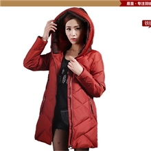 YESHON雁皇2013新款正品羽绒服女士中长款VG06681
