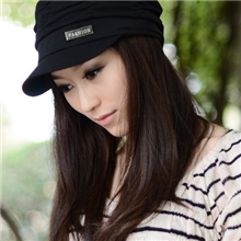 2013新款韩版休闲潮人时装帽时尚男女士褶皱鸭舌帽子批发