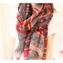 2013款波西米亚民族风围巾菱形几何图片披肩女士B38