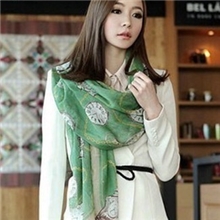 最新韩国爆款钟表链条超大加长女士围巾时尚百搭披肩两用批发