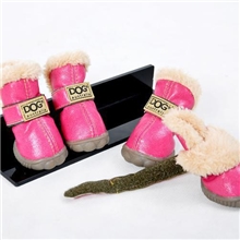 宠物狗狗雪地靴宠物鞋秋冬款