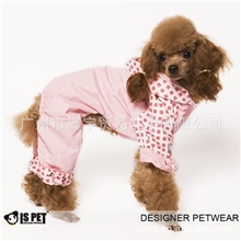 【狗狗雨衣】宠物格子防风防水雨衣四脚雨披连体雨衣