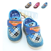 秋季新款小童单鞋男童韩版童鞋休闲童鞋亚麻鞋面