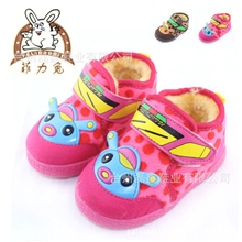 新款冬季宝宝棉鞋牛筋底防滑学步鞋外贸儿童鞋大棉加厚加绒