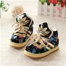 13冬季新童鞋批发小童棉靴韩版男童女童加绒板鞋宝宝休闲棉靴