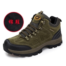 中老年加厚真皮牛皮男款男士加绒加毛保暖棉鞋厂家直销批发A1815