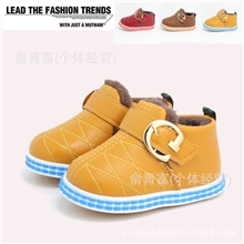 2013冬季大棉宝宝儿童棉鞋婴儿鞋批发保暖舒适简单可爱138