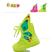 【中国好童鞋】咪妮猫新款儿童帆布鞋范爷同款蝴蝶翅膀休闲鞋批发