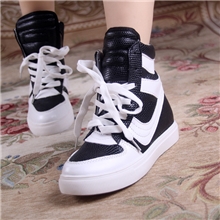 2013秋季新款平跟高帮休闲运动鞋学生时尚平底系带单鞋女鞋板鞋