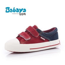 【中国好童鞋】芭芭鸭儿童布鞋低帮魔术贴2013秋款单鞋批发3130