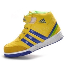 新款丽婴房高帮时尚户外男童女童鞋运动鞋韩版潮流鞋中童鞋