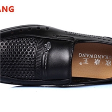 2013夏款真皮头层皮时尚休闲透气正品男士凉鞋爆款男洞洞皮鞋子