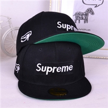 新款平檐帽陈冠希supreme棒球嘻哈帽男bboy街舞帽子潮平沿帽板帽