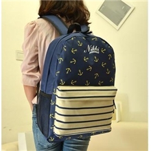 特价2013新款海军缝条纹双肩包学生背包英伦风范双肩包