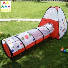 2013五洲风情628带爬行筒宝宝帐篷游戏屋批发户外室内儿童帐篷