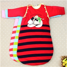 婴儿睡袋加长秋冬款儿童睡袋防踢被宝宝全棉睡袋一件代发