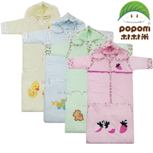 批发供应秋冬款婴儿加长加厚脱袖脱帽宝宝睡袋儿童防踢被睡袋