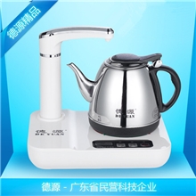 批发自动上水壶电热水壶小家电批发德源电热加水电茶壶电脑版