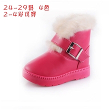 2013冬季儿童靴新款儿童雪地靴批发加厚保暖棉靴短靴批发