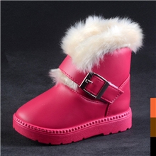 2013新款首发男女童雪地靴小童保暖靴橡胶底加厚棉靴一件代发