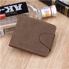 厂家批发短款男士磨砂钱夹真牛皮钱包多卡位男包包手拿包卡包