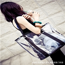 欧美时尚一件代发透明包包水晶包果冻包糖果沙滩女包大款女包