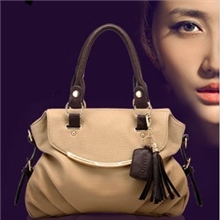 WDPL女包2013夏季新款韩版复古流苏时尚撞色女包包CX1289