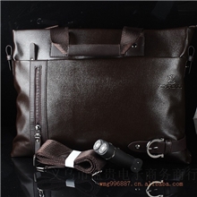 2013新款正品商务包男士商务休闲斜挎单肩手提包包淘宝男包批发