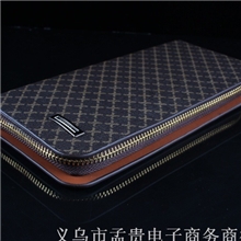 正品男士钱包商务长款真皮钱包拉链男士真皮手包男士钱包批发