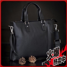 促销新品男包时尚休闲手提包商务公文包牛皮包批发单肩男包