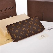 爆款男士钱包女士钱包长款拉链钱夹男女款钱包M60017