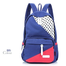 潮流旅行双肩包女韩版帆布欧美时尚学院风男女学生书包背包批发