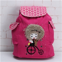 2013新款韩版中学生双肩包可爱卡通学院风背包时尚女包潮