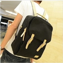 书包中学生双肩包背包男女韩版潮学院风旅行包帆布电脑包笔记本包