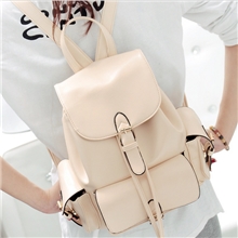 双肩背包女韩版潮可爱包包糖果色小巧中学生书包时尚休闲女包批发