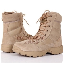 [兰博装备]MAG马格南作战靴沙漠靴带拉链款