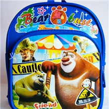 特价批发2013新款热销款熊出没光头强幼儿园书包